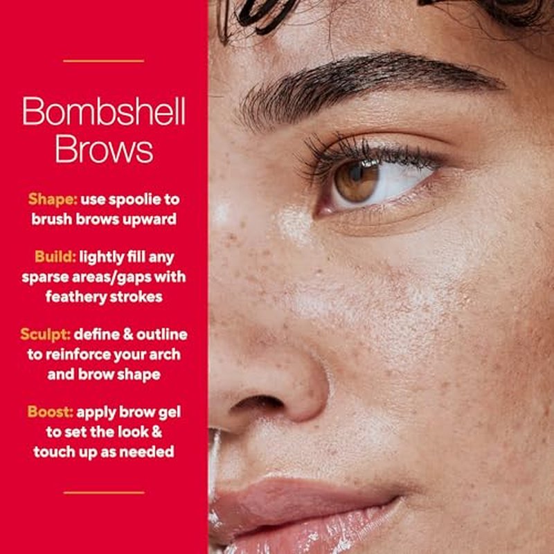 Mirabella Ultra Fine Brow Pencil, Anti-Chip Waterproof Eyebrow Pencil - Smudgeproof, Blendable & Retractable Eyebrow Pencil to Define and Fill In Brows Naturally - Auburn