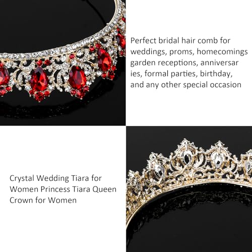 rhinestones tiara for women girls