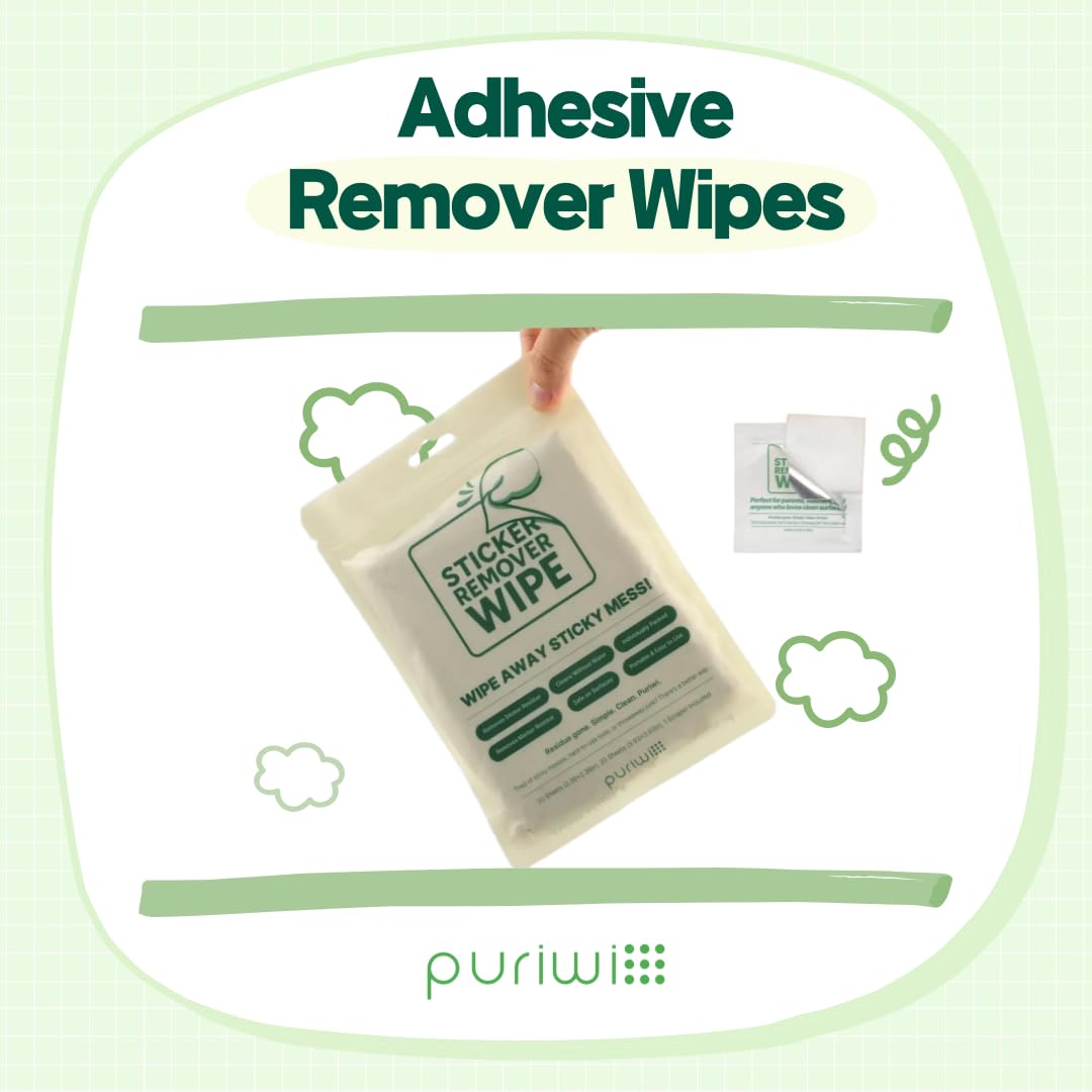 PURIWI Sticker Remover Wipes (40)