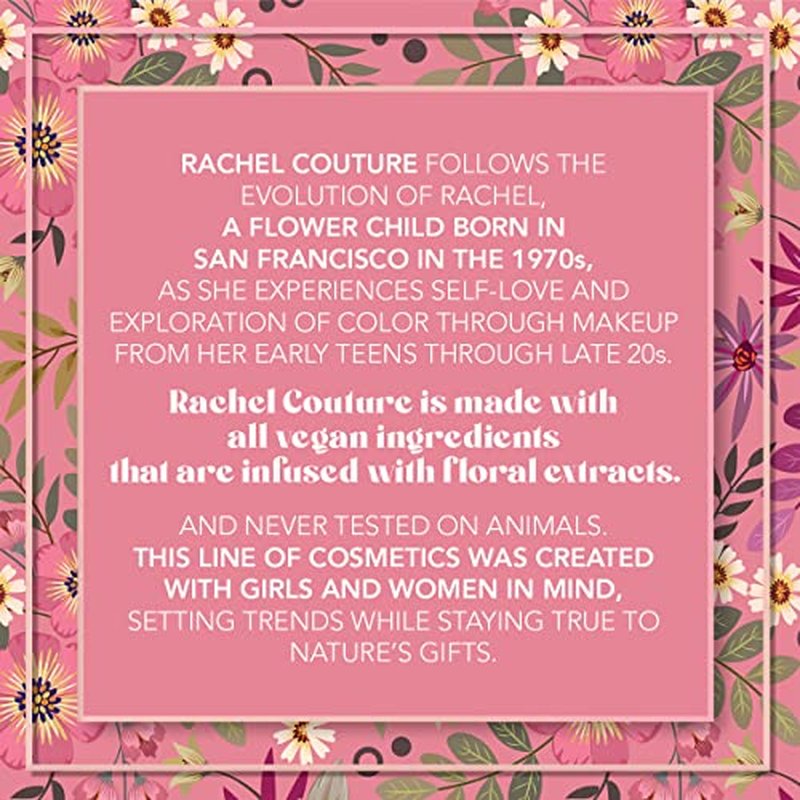 Rachel Couture Matte Lipstick with High Impact Color | Vegan & Cruelty Free | Infused with Rose Extract - 0.12 Oz - Henna