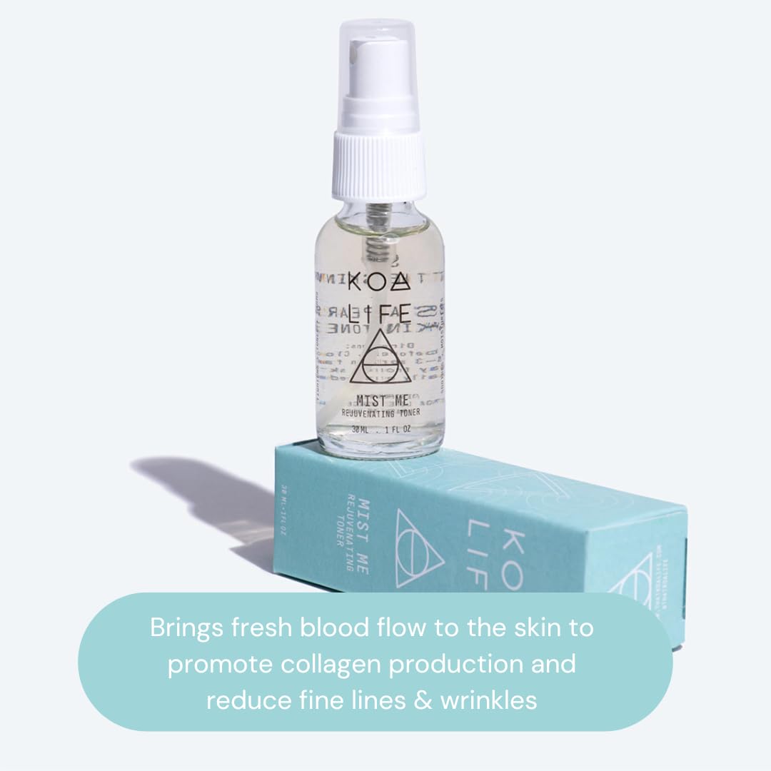 Copper Peptide Anti-Aging Facial Toner - Collagen Boosting Skin Repair Solution with Natural Plant-Based Formula, Vitamins for Hydration, Plumping, and Glowing Skin, 1.7 Fl OZ