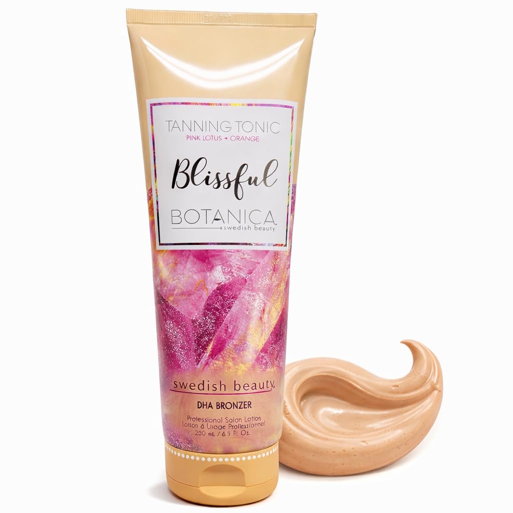 Swedish Beauty Blissful Botanica DHA Bronzer 8.5 ounce Tanning Bed Lotion