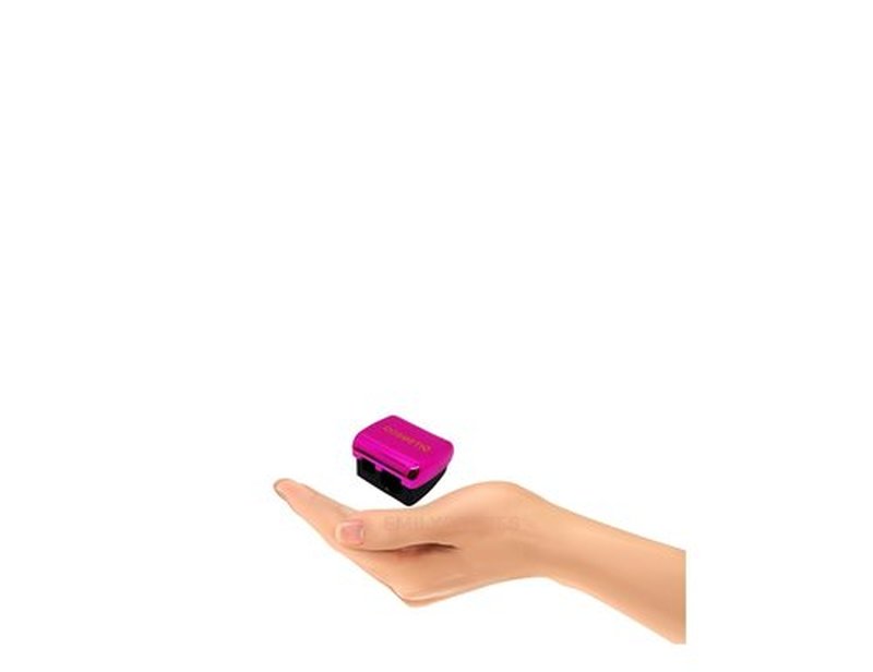 EMILYSTORES 2-in-1 Makeup Cosmetics Pencil Sharpener 2 PCS, Pink Color