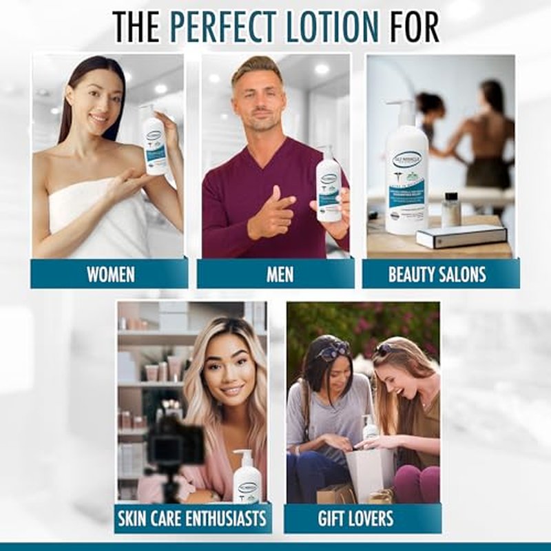 GLY MIRACLE Moisturizing Body Cream for Extremely Dry Skin, Non-Greasy Skin Humectant for Hands, Body & Feet, Body Lotion for Extremely Dry Skin, Non-Oily, with Glycerin, Original Fresh Scent 16 Ounce