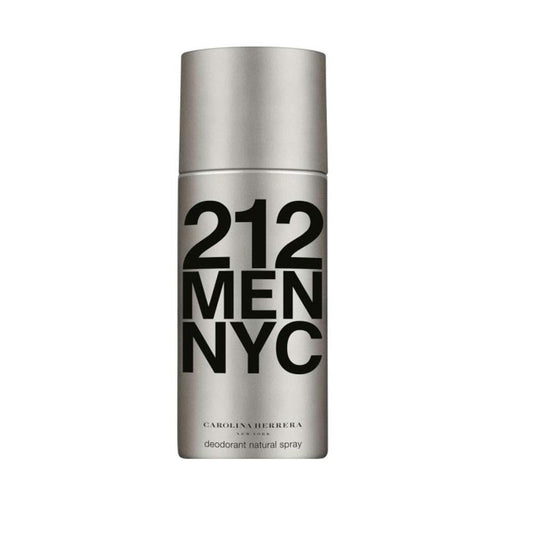 212 Men Deodorant Spray by Carolina Herrera - 5.1 oz Long-Lasting Freshness