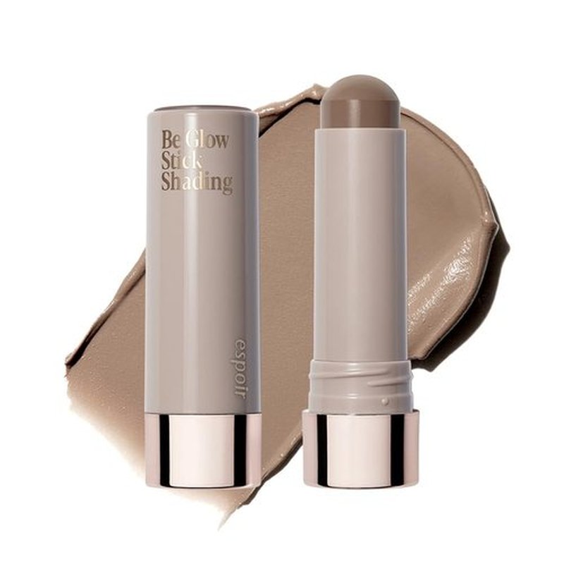 espoir Be Glow Shading Stick Contour #Neutral Gray │Smooth Gliding Face Shaping Makeup │ Subtle Contour Color fo Natural Look on Face │Creamy Solid Texture │Korean Makeup │Daily Makeup