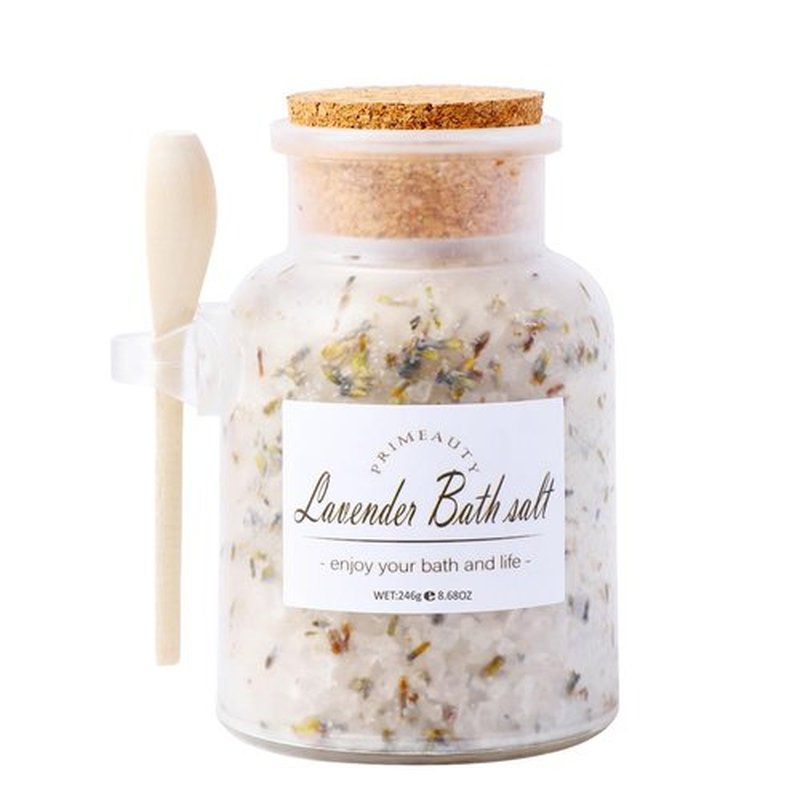 Primeauty Ancient Minerals Organic Bath Salts for Women for Men Relaxing Magnesium Soak Dead Sea Salts for Soaking-Lavender