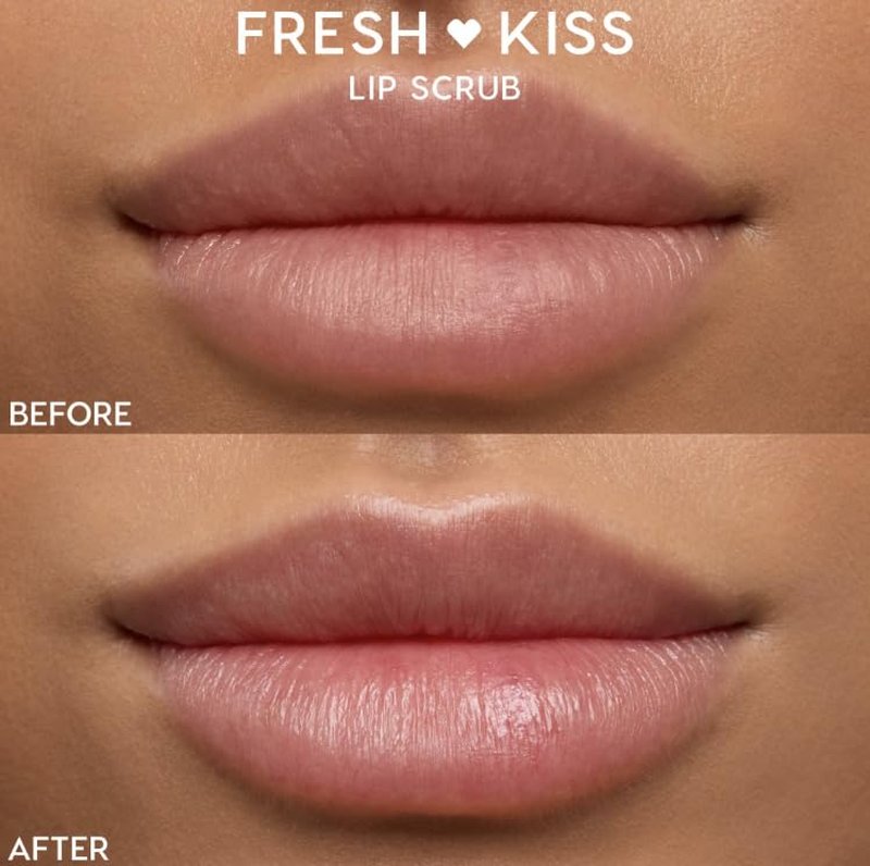 ColourPop Fresh Kiss Lip Scrub - Nourishing Exfoliator with Cocoa & Shea Butter | Chocolate Milkshake (0.37 oz)