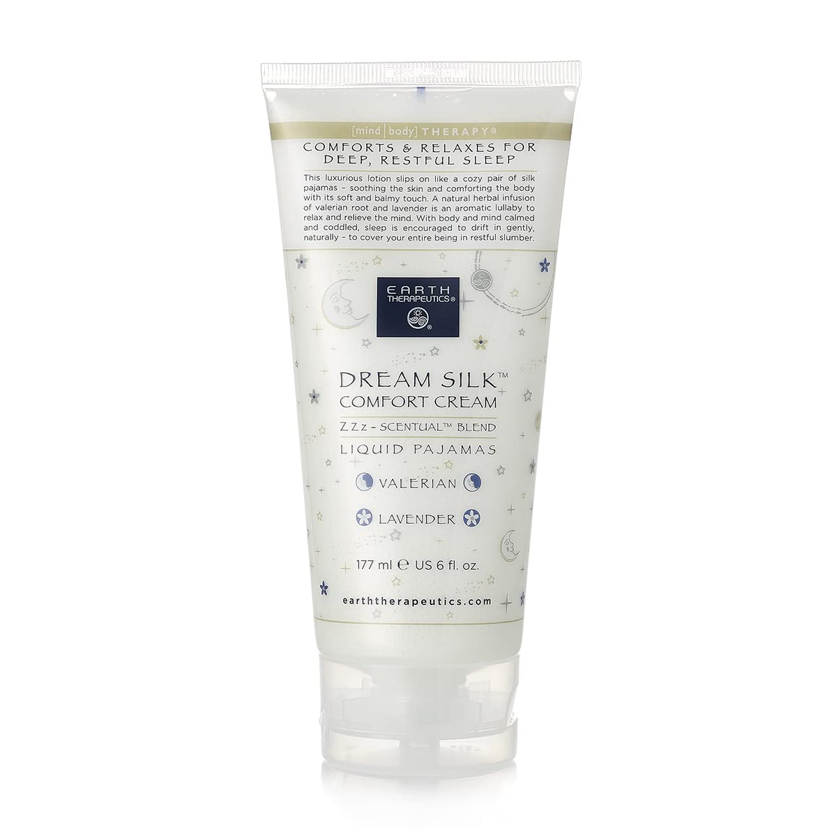 Earth Therapeutics Dream Silk Comfort Cream Liquid - 6 Oz