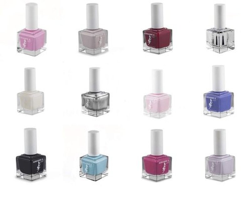 ADRIANNE K NONTOXIC 10 FREE GLOSSY HOT PINK NAIL POLISH, PINK FERRARI! .51 FL OZ