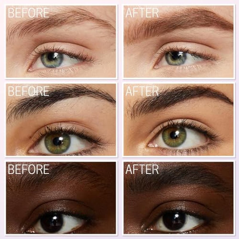 Upgrade 2PCS Magic Eyebrow Pencil, 2025 New 4-Tip Microblade Brow Pen Magic Eyebrow Pen, Waterproof Microblading Eyebrow Pencil Contouring Pen Natural Gap Filling Eyebrow Makeup Brow Pen (ALL Color)