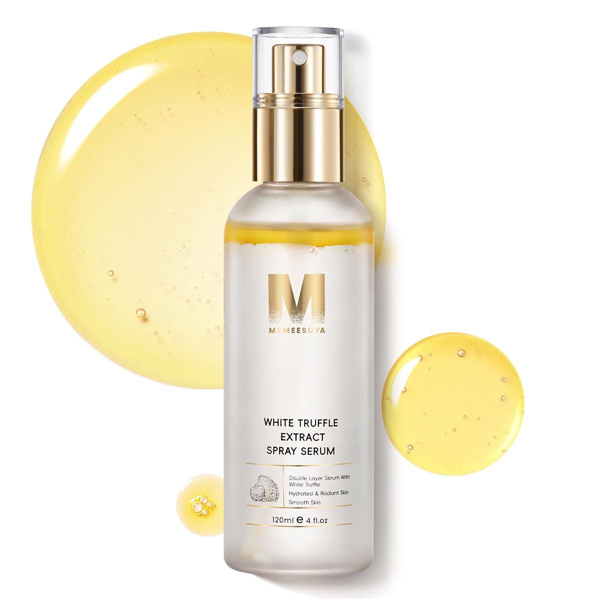 MSMEESUYA White Truffle First Spray Serum, Hydrating Face Mist & Lightweight Facial Mist, Glow Boost Moisturizing Formula for Radiant, Smooth Skin, Non-Comedogenic, 120ml/ 4.05 fl oz