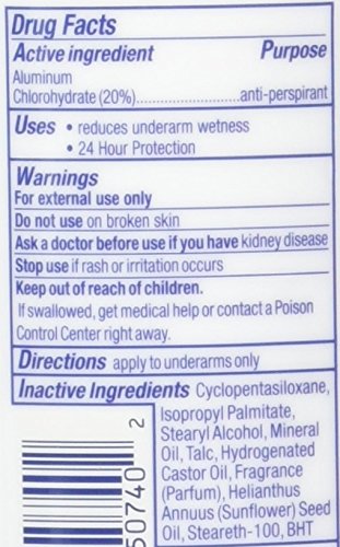 Dove Deodorant 2.6 Ounce Invisible Solid Sensitive Skin (76ml) (6 Pack)