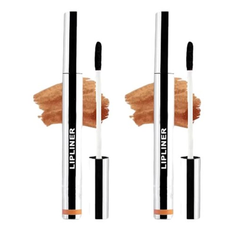 2PCS Timbersonic Peel Off Lip Liner,Timbersonic Peel Off Lip Stain,Timbersonic Lip Stain,Long Lasting Lip Stain Peel Off,Timbersonic Peel Off Lip Stains For Women,For All Skin Type (#02 * 2)