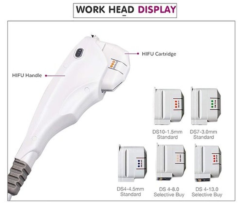 Replaceable Facial Body Cartridge/Film Cartridges for System 9,999 Shots Specify for KYAALN (4.5mm)