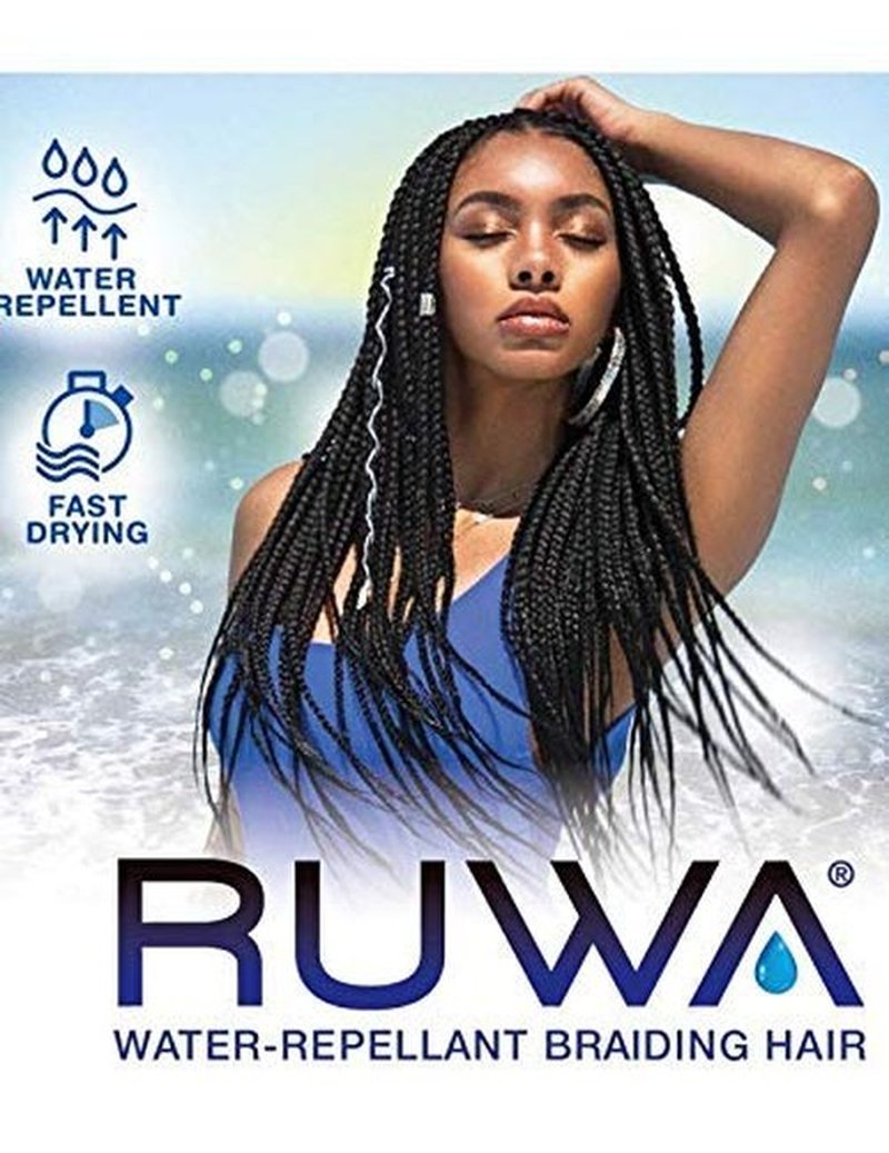 Sensationnel Synthetic Hair Braids X-Pression 3X RUWA PRE-STRETCHED Braid 24" (3 Pack, 2)