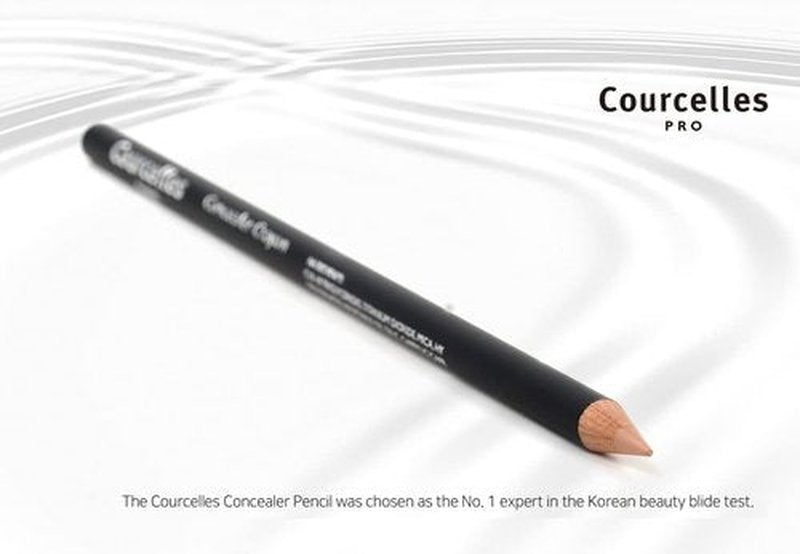 [K-Beauty Makeup] Courcelles Concealer Pencil CC706/CC707/CC708, Hard type-Natural Cover, light, medium, dark beige (CC706-Light Beige)