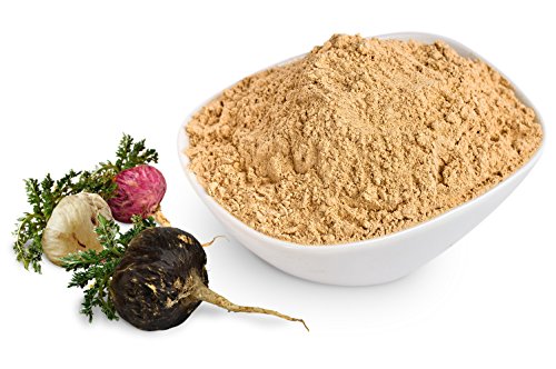 Sunfood Superfoods Organic Maca Root Powder, Raw Superfood for Wellness, Use in Tea, Coffee, Matcha, Smoothie, Non-GMO, Vegan, Gluten-Free, 8 oz. Bag, 133 Servings