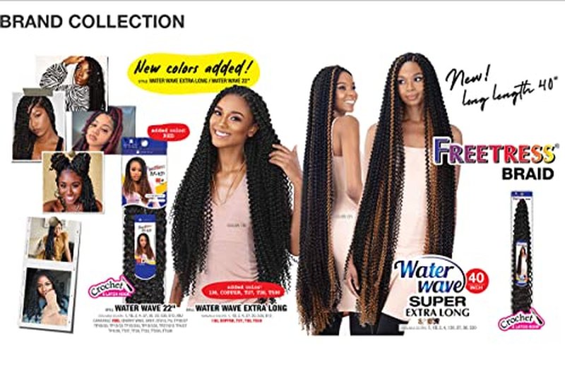 Freetress Water Wave Super Extra Long Braid 40" (1-PACK, 2)