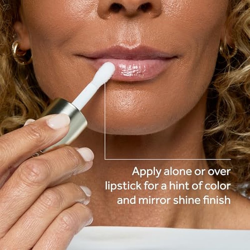 No7 Pro Artist Lip Oil - Hydrating Lip Oil with a High-Shine Finish - Non-Sticky Formula Enriched with Nourishing Ingredients to Improve Lip Hydration - Clear (0.20 fl oz)