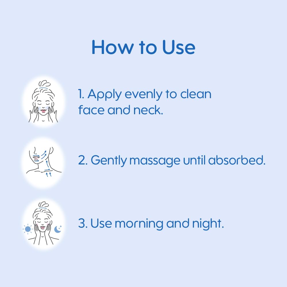 Kiero Moisturizing Barrier Cream - Hydrating Daily Face Moisturizer with Blue Agave, Ceramides & Squalane for All Skin Types - Vegan, Soothing Facial Lotion Barrier Repair Korean Skin Care (1.76 oz)
