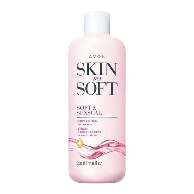 Avon Skin So Soft Soft & Sensual Body Lotion 11.8 fl oz. Skin So Soft Original Body Lotion Skin Nourishment and Moisturizer - 1 Pack
