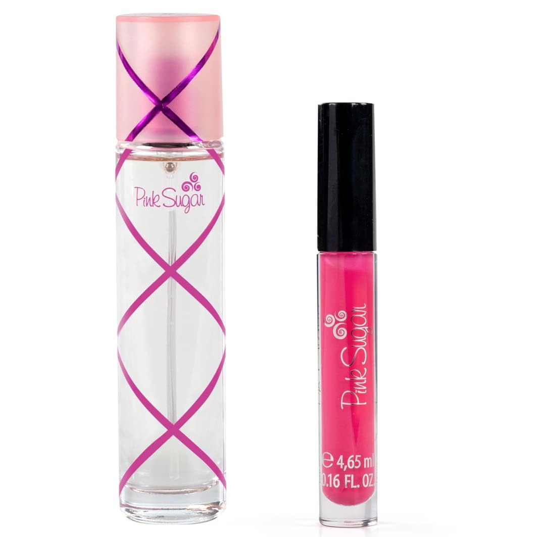 Pink Sugar Eau de Toilette for Women – Sweet Floral Fruity Perfume with Raspberry & Vanilla