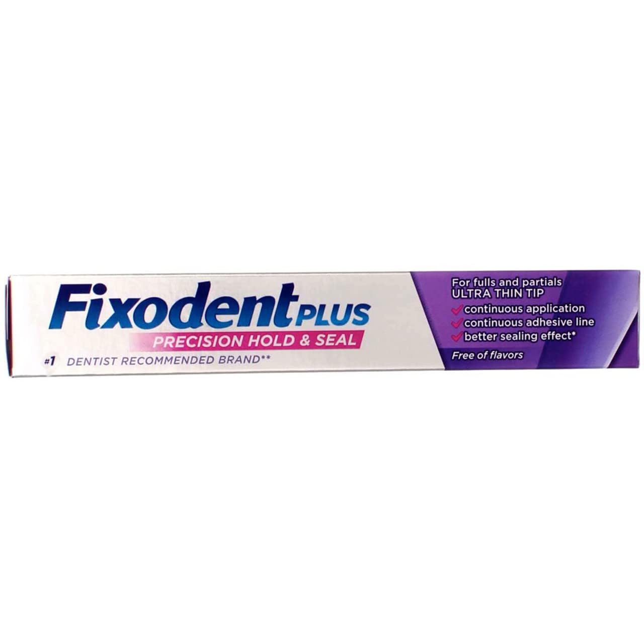 Fixodent Plus Denture Adhesive Cream 2 oz (Pack of 4)