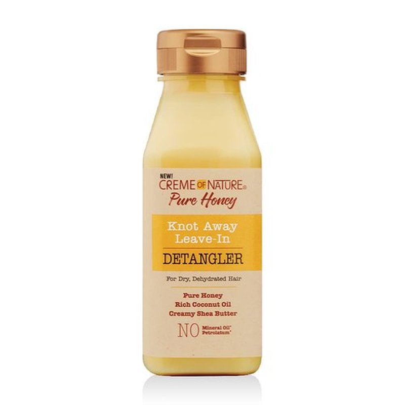 Creme of Nature Knot Away Leave in Detangler, Pure Honey & Coconut Oil & Shea Butter Conditioner & Shampoo for Damaged Hair by Dry Defense