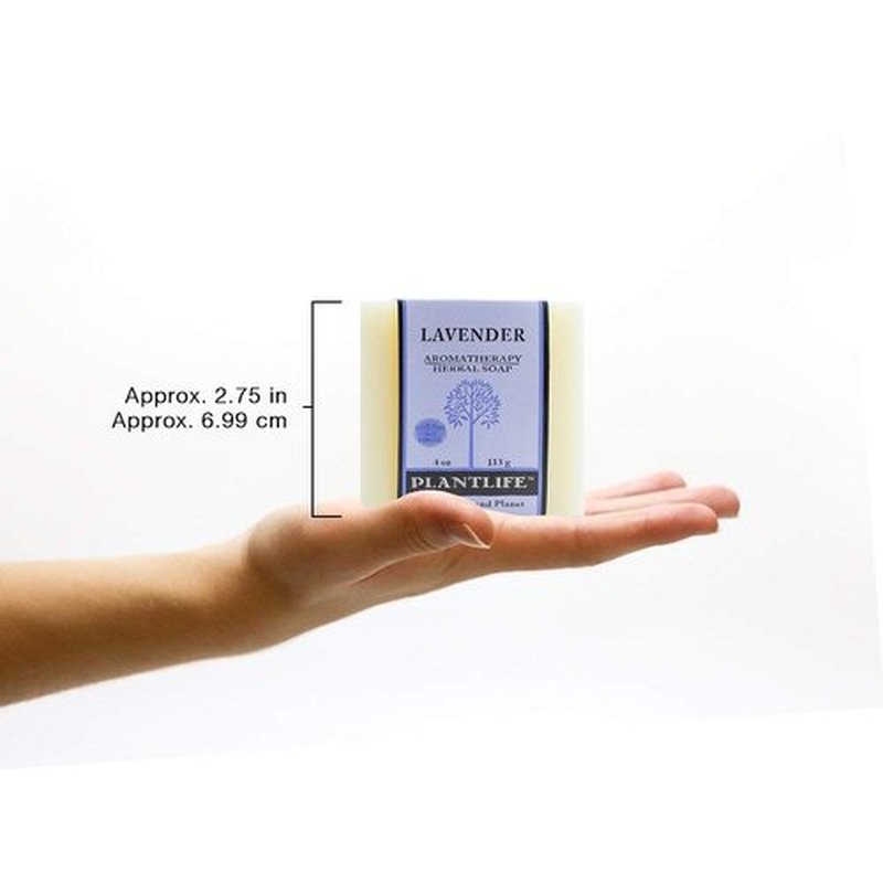 Plantlife Lavender 3-pack Bar Soap - Moisturizing and Soothing Soap for Your Skin - Hand Crafted Using Plant-Based Ingredients - Made in California 4oz Bar
