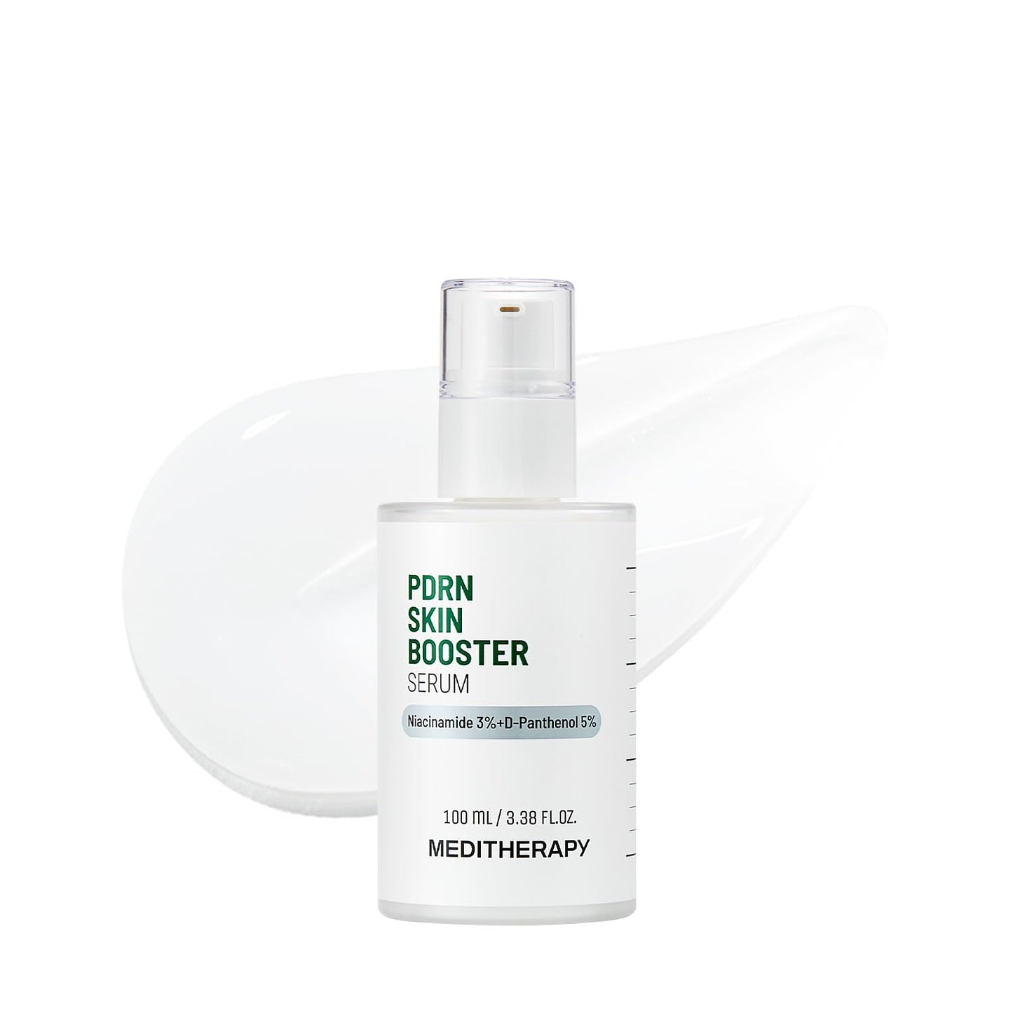 Meditherapy Centella PDRN Skin Booster Serum – Plant-based PDRN & D-Panthenol for Redness Relief and Rejuvenation, Gentle Cica Facial Serum for Sensitive Care, Korean Skin Care, 3.38 fl.oz