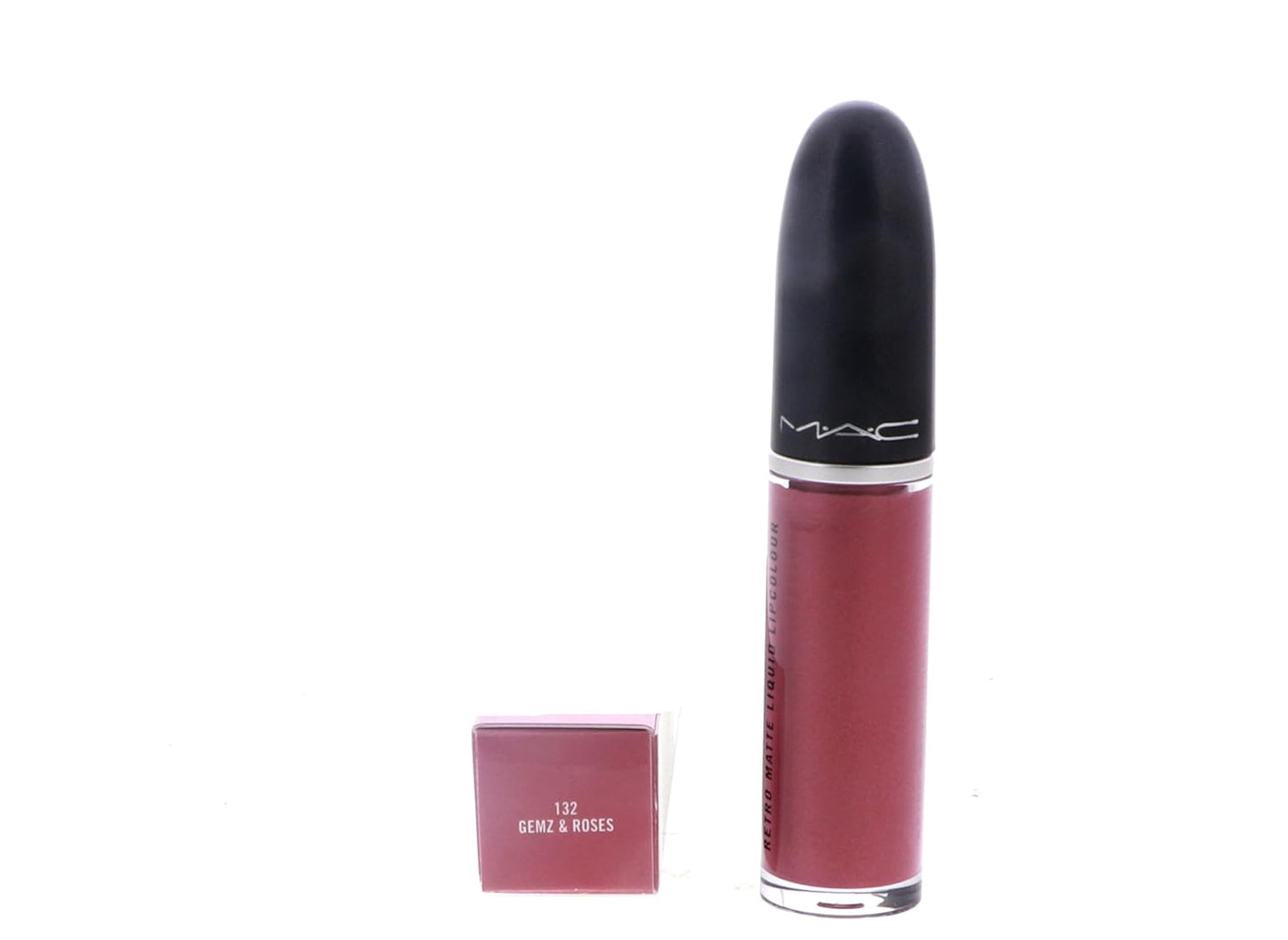 MAC Retro Matte Liquid Lipstick - Gemz & Roses | Full Size, No Box
