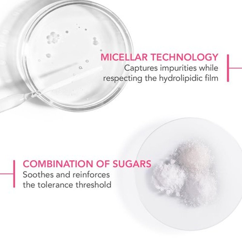 Bioderma - Sensibio H2O PUMP - Micellar Water - Cleansing and Make-Up Removing – Refreshing feeling – for Sensitive Skin, 16.9 Fl Oz (Pack of 1)