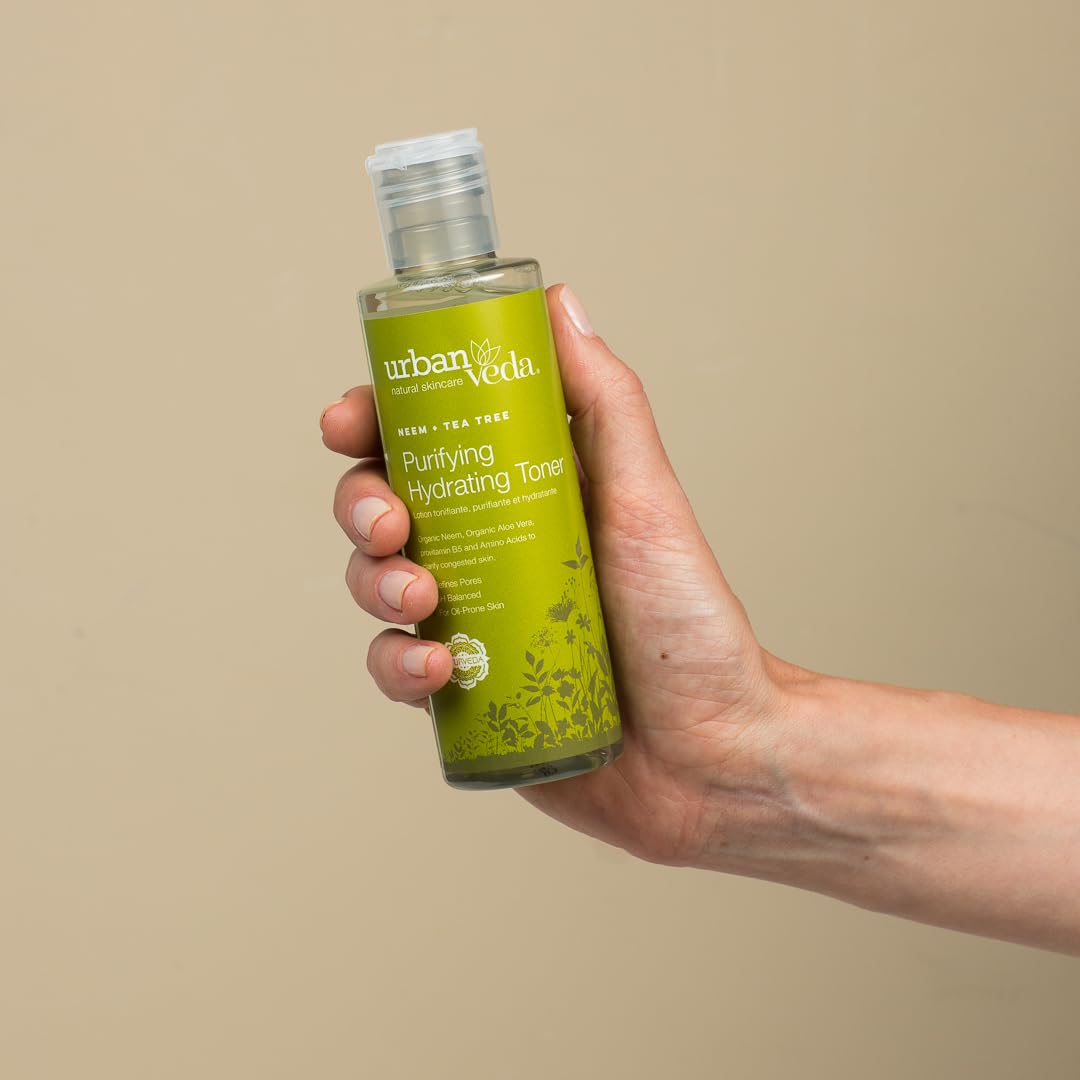 Urban Veda Salicylic Acid Toner for Oily Skin | Pore Minimizer for Face Acne with Witch Hazel Toner | Vitamin C Toner | Nose Blackhead Remover with Bha Exfoliant | Hydrating Facial Toner | 5.07 FL oz