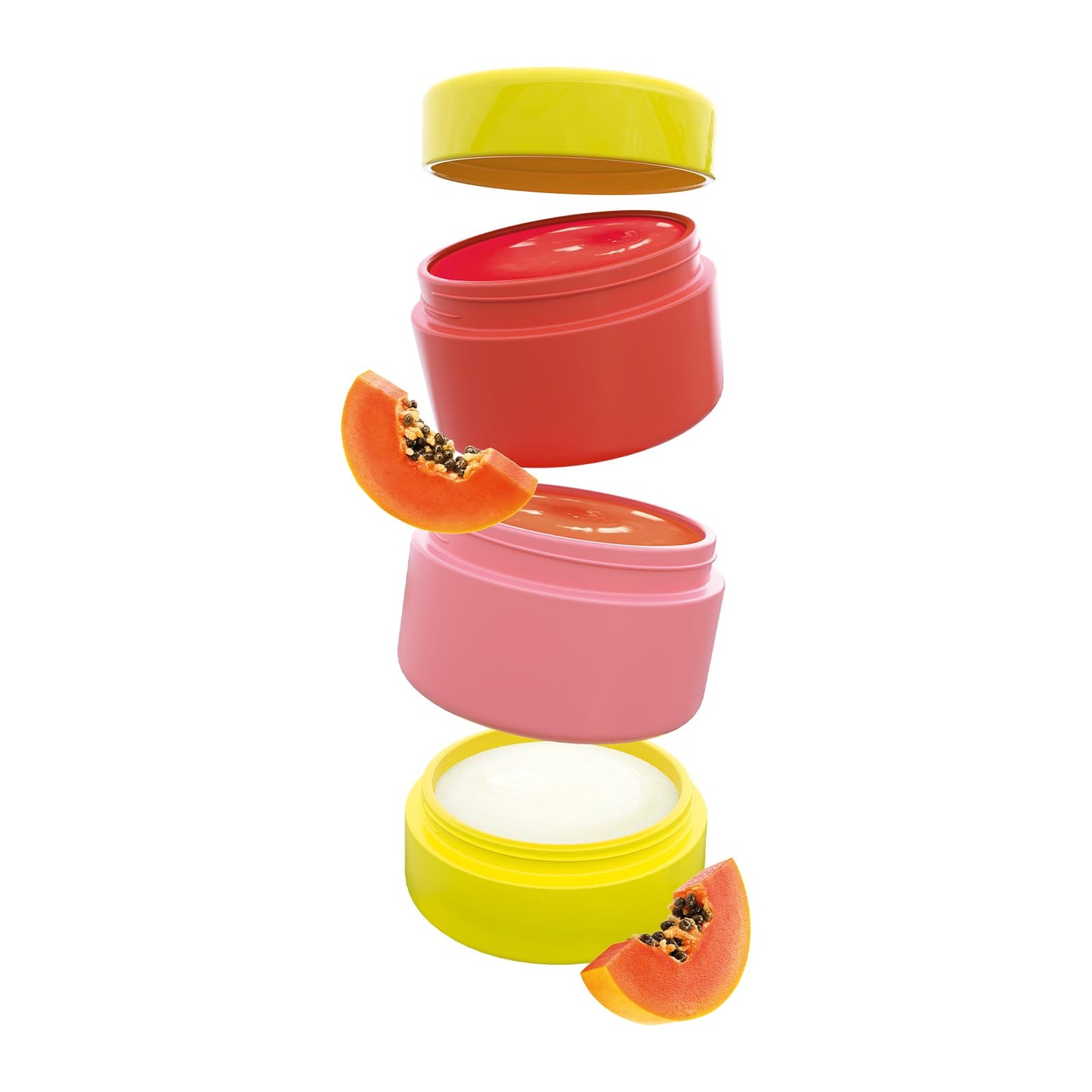 Dr. PawPaw Scrub and Nourish - Rosy Tinted - Lip Scrub Exfoliator and Natural Lip Balm Duo - Moisturizing, Nourishing, Gluten Free Care - 0.8 oz