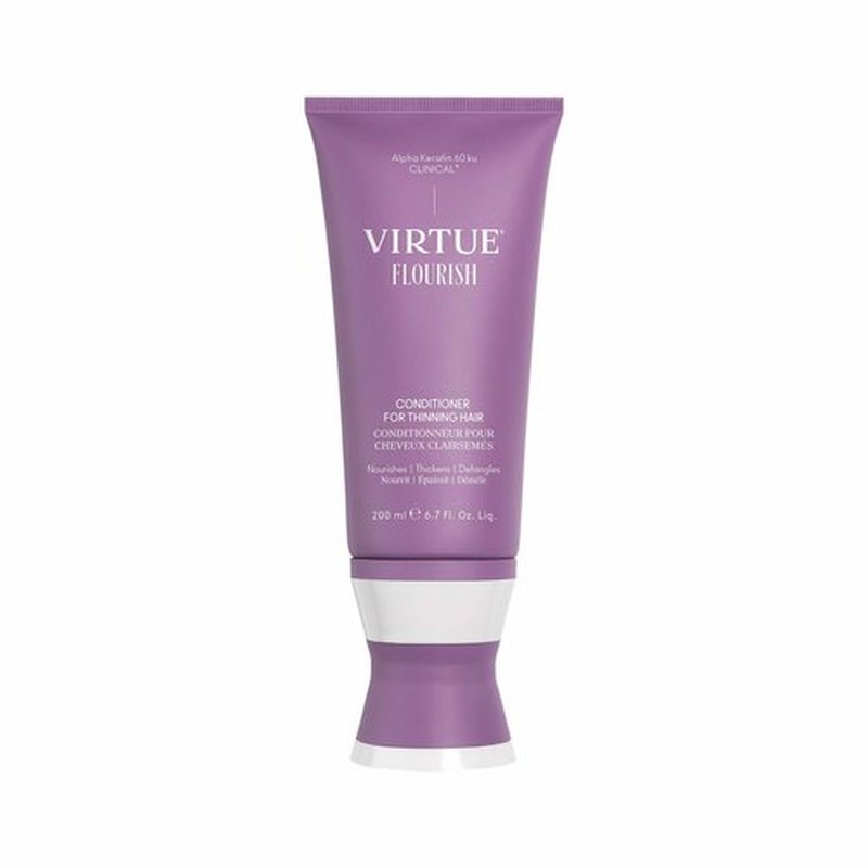 Virtue Flourish Conditioner for Thinning Hair | Nourishes, Thickens, Detangles Thinning Hair