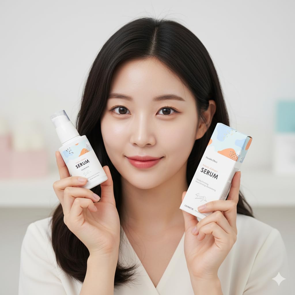 Glamfox Retinol + Collagen Double Effect, Revitalizing & Firming, Deep Hydration, All Skin Types, With Hyaluronic Acid & Natural Oils