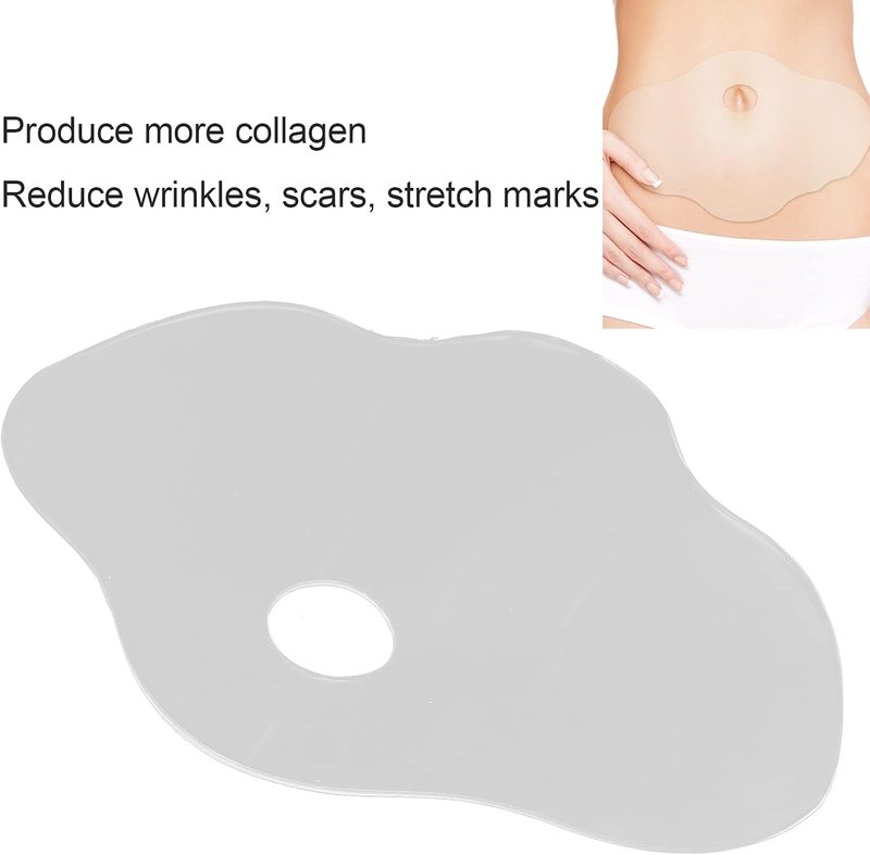 Silicone Stretch Mark Patches - Reusable Anti-Wrinkle Pads for Scar Removal | Belly Stickers for Pregnant Women