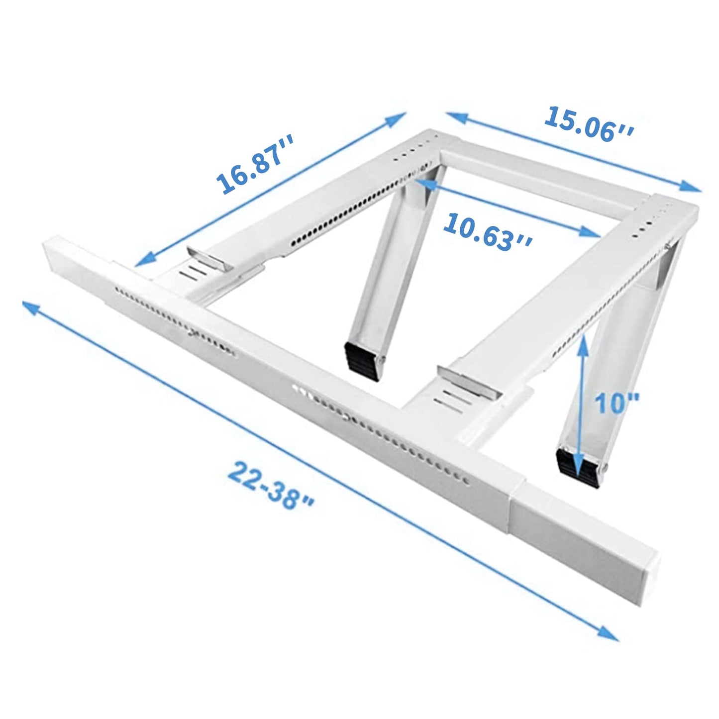 Qualward Air Conditioner Support Bracket, AC Bracket for Window No Drilling Heavy Duty, Up to 200 lbs