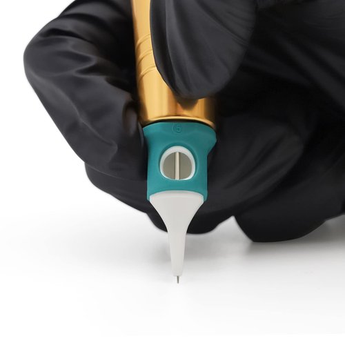 MO MOLONG Tattoo Cartridge Needles 20Pcs Professional MO Cartridges Membrane Tattoo Cartridges with Finger Ledge Round Shader 9 Diameter 0.35mm (1209RS)