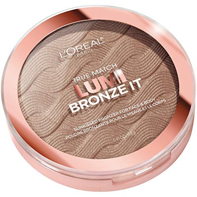 L'Oreal Paris Cosmetics True Match Lumi Bronze It Bronzer For Face And Body, Deep, 0.41 Fluid Ounce