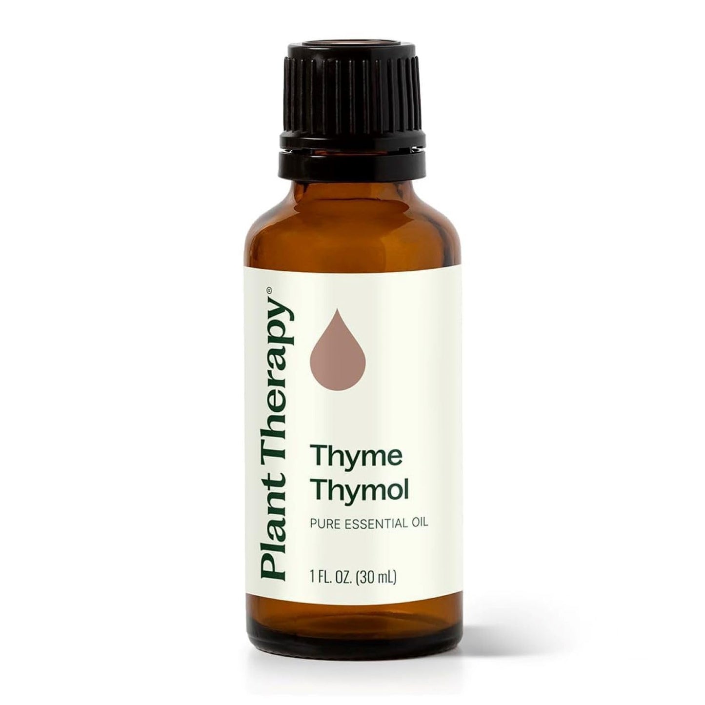 Plant Therapy Thyme Thymol Essential Oil 30 mL (1 oz), 100% Pure, Undiluted, Natural Aromatherapy for Immune Support and Digestive Relief
