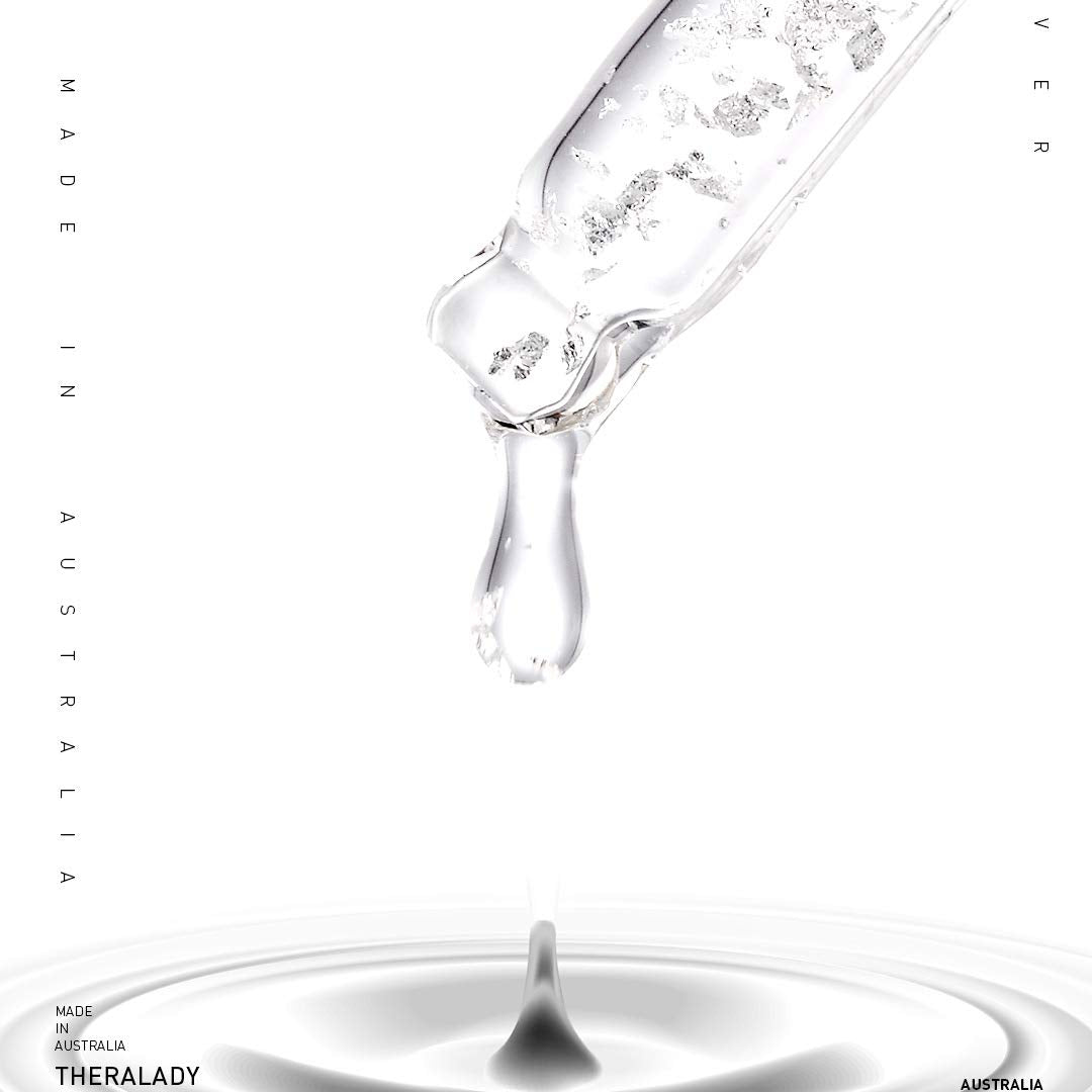 TheraLady Australian Pure Silver AMPOULE, Moisturizing, Skin Rejuvenation Ampoule, 100ml / 3.4fl. oz