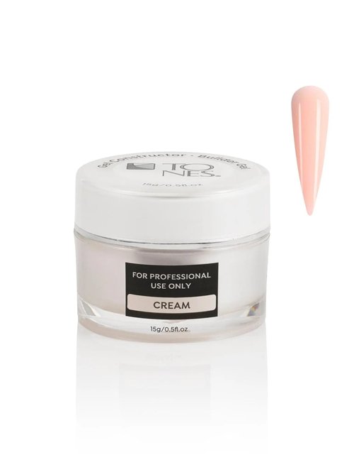 TONES Builder Gel: Cream (15 ml / 0.5 fl oz)