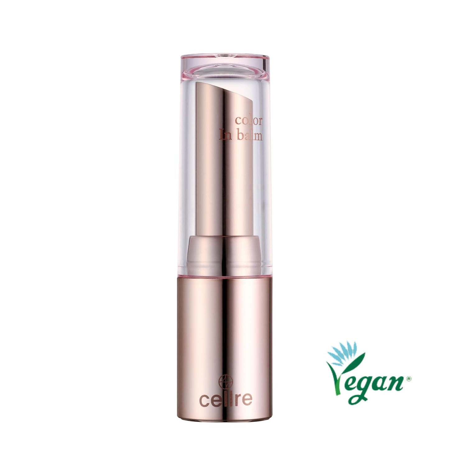 Cellre Color In Balm – Vegan 3-in-1 Tinted Lip Balm with Jeju Camellia Oil | Hydrating, Non-Sticky, Clean Beauty Lip Care for Soft, Naturally Tinted Lips | 4g (0.14oz) (#4 AUG. Peach Fresh Peach Pink)