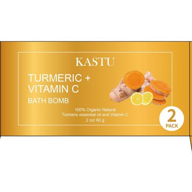 Bath Bombs Salt Balls,Turmeric Lemon Vitamin C Lemon Extract Essential Oils,Moisturizing Dry Skin,Fizzy Spa,Relaxation,Bubble Bath Bomb Gifts for Men Women