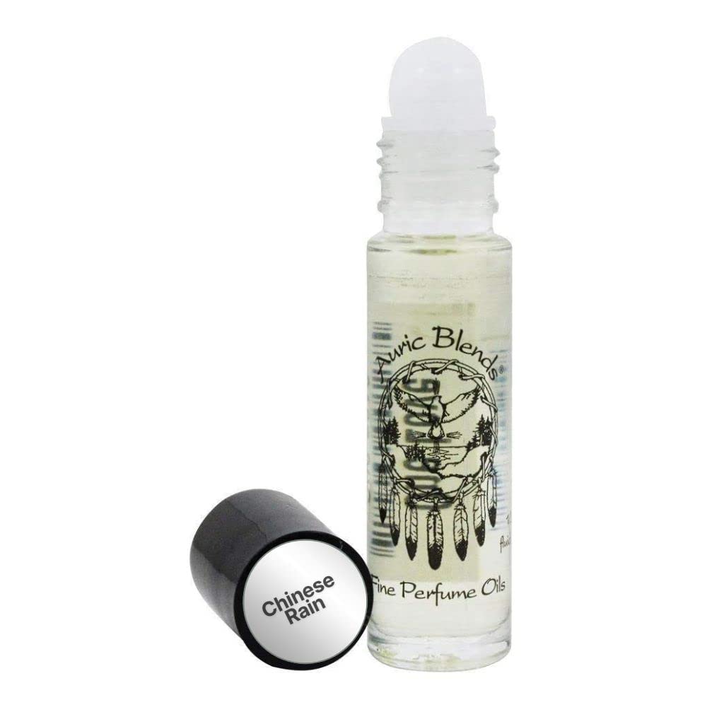 Auric Blends Chinese Rain Roll-on Perfume Oil | Alcohol Free, Vegan, Cruelty Free, Made in USA | 0.33 Fl. Oz