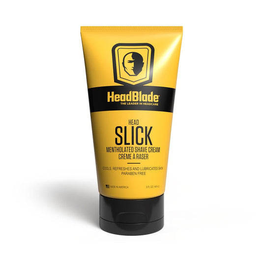 HeadBlade HeadSlick Shave Cream - 5 oz | Smooth Shaving for Bald Men, Reduces Irritation & Razor Burn