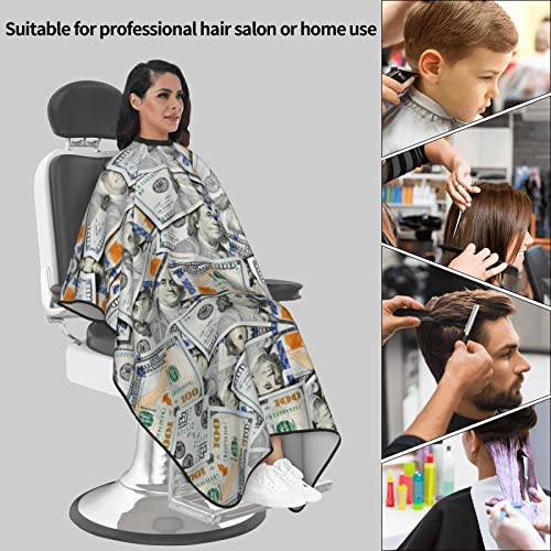 Barber Cape Hello Girl Gorgeous Glitters Eyelash Salon Apron Hair Cutting Cape Barbershop Kits For Women 55''X66''