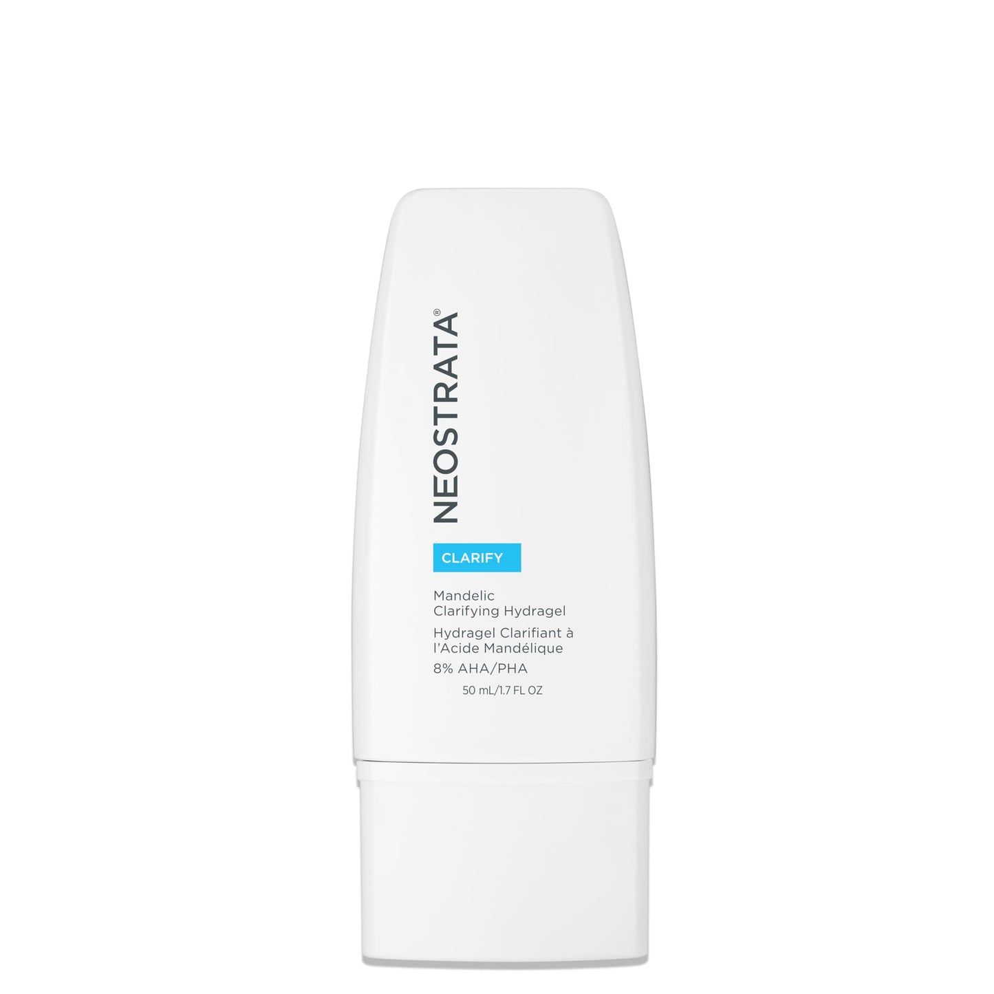 NEOSTRATA CLARIFY Mandelic Clarifying Hydra Gel, Matte Face Moisturizer for Oily and Acne Prone Skin, Exfoliates and Refines Pores with Salicylic Acid, Oil Free Hydration, Non-Comedogenic, 1.7 oz